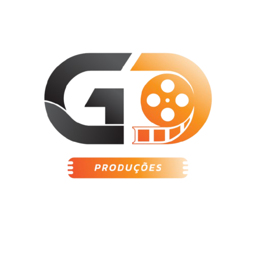 Logo GD Produções Laranja